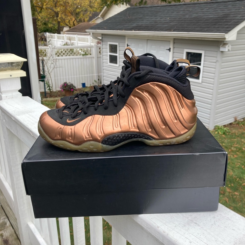 Nike Air Foamposite One Copper Mens size 9